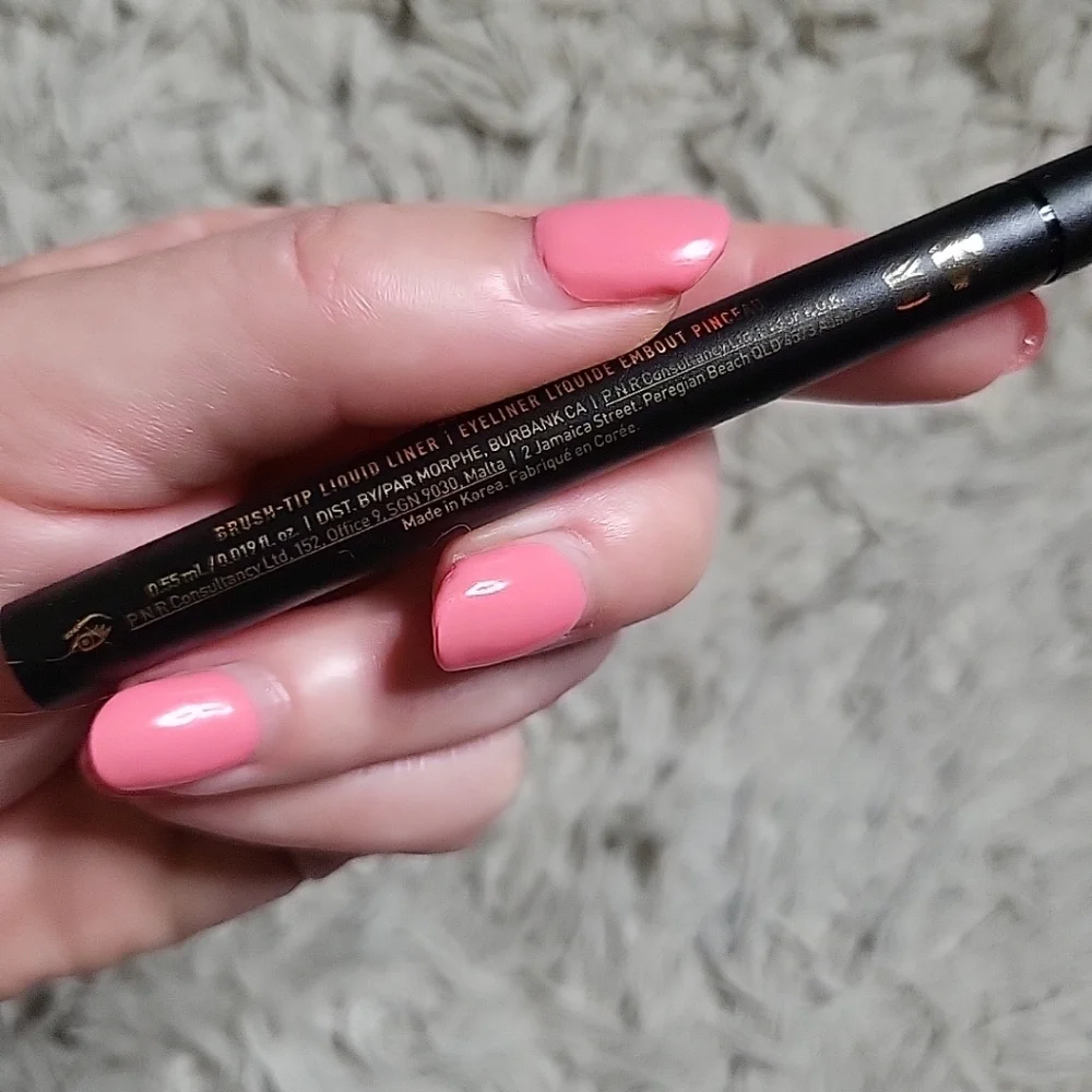 Morphe Eyeliner Make It Big Liquid Liner Bold Black Brush Tip New NWOB 0.55 mL ✨